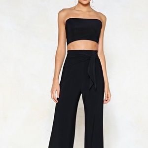 NASTY GAL BLACK SET